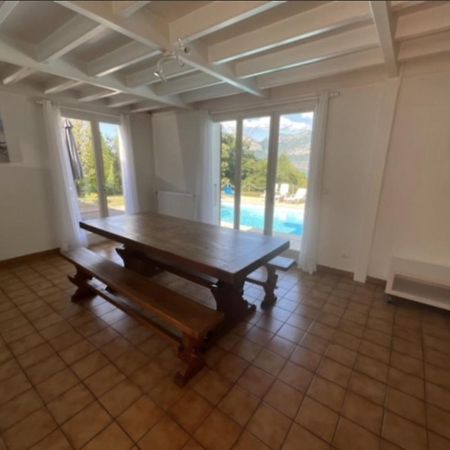 Villa Avec Piscine, Vue Lac Et Montagne Sevrier Luaran gambar