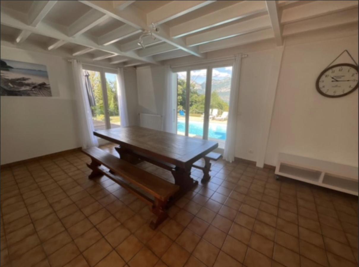 Villa Avec Piscine, Vue Lac Et Montagne Sevrier Luaran gambar