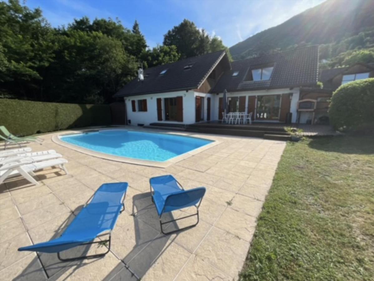 Villa Avec Piscine, Vue Lac Et Montagne Sevrier Luaran gambar